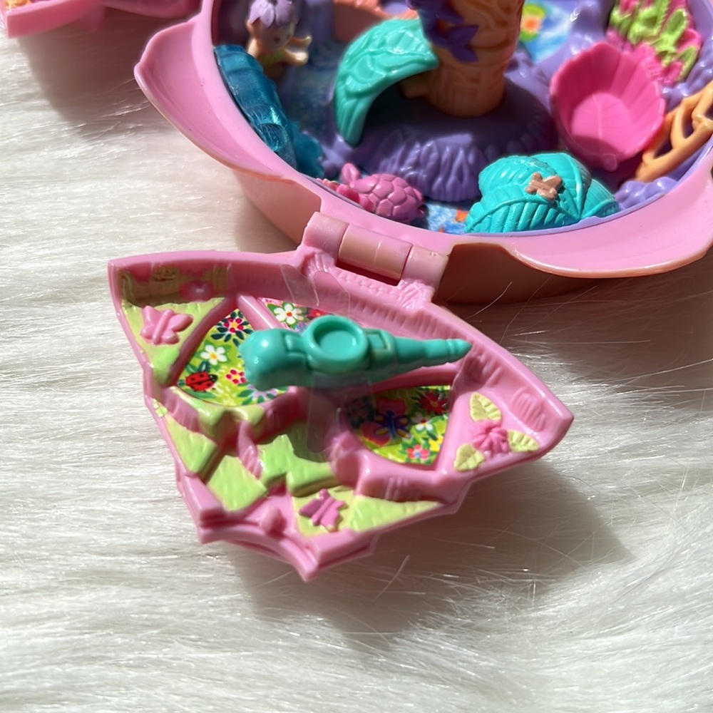 Vtg. 1996 Polly pocket fountain fantasy bluebird - Picture 7 of 8